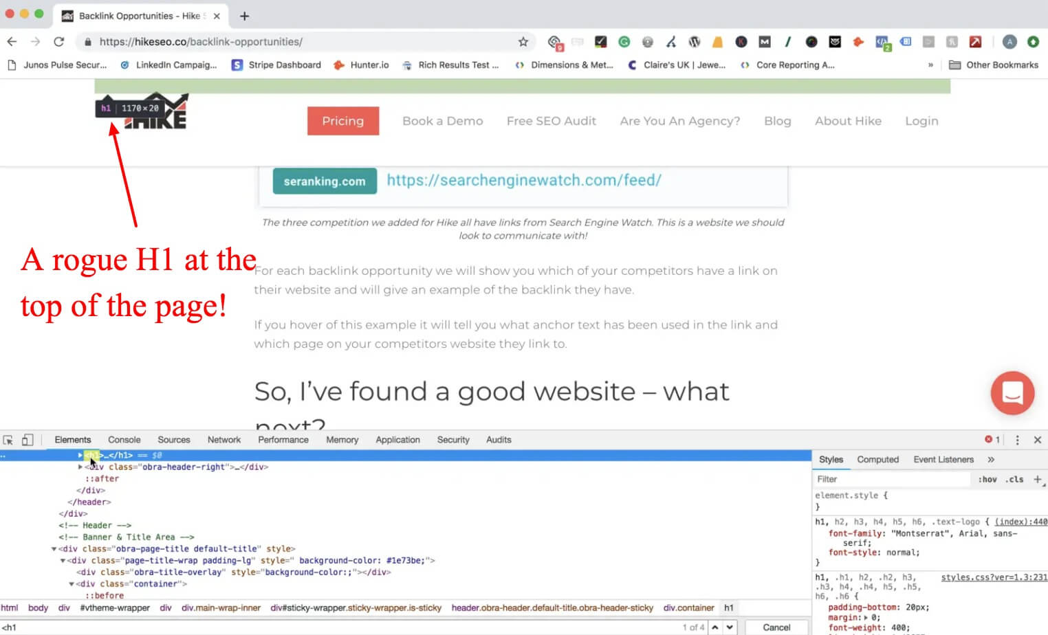 how to search on a webpage